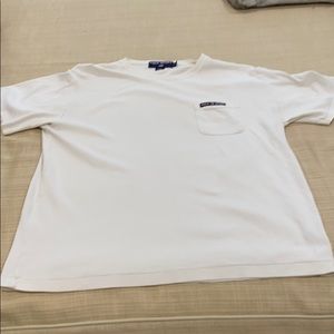 Men’s polo sport white jersey